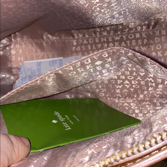 New with tags Kate Spade rose gold tote! - Picture 4 of 5